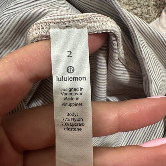 LULULEMON Women's Wunder Under Crop High-Rise Luxtreme 21" Size 2 - Picture 6 of 14